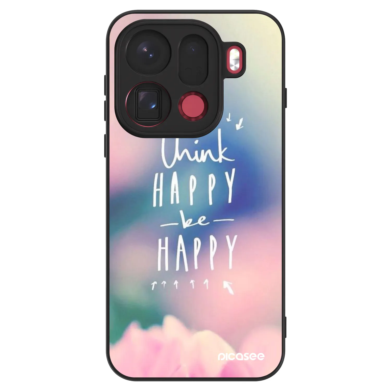 Picasee ULTIMATE CASE pentru OPPO Find X9 Pro - Think happy be happy