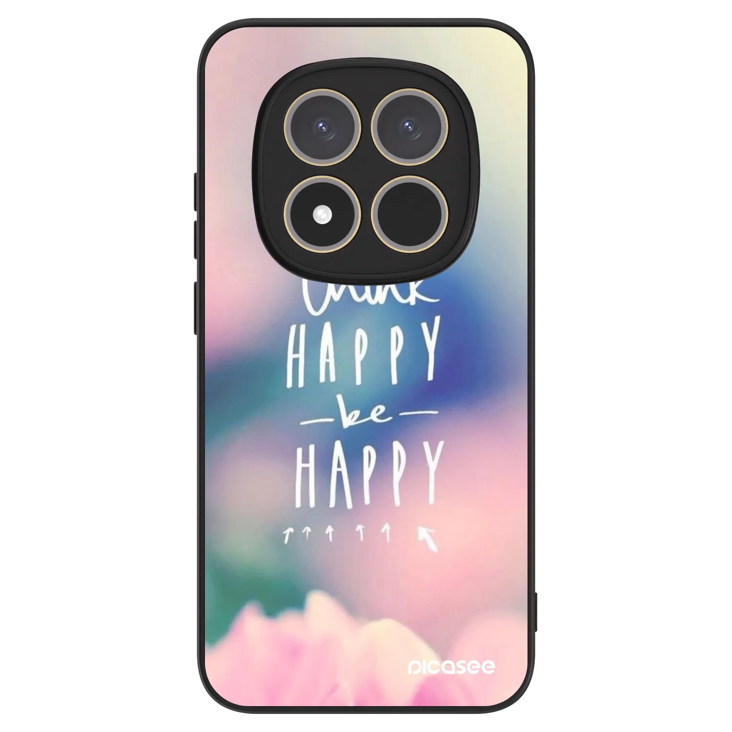 Picasee ULTIMATE CASE pentru Xiaomi Redmi Note 15 Pro 5G - Think happy be happy