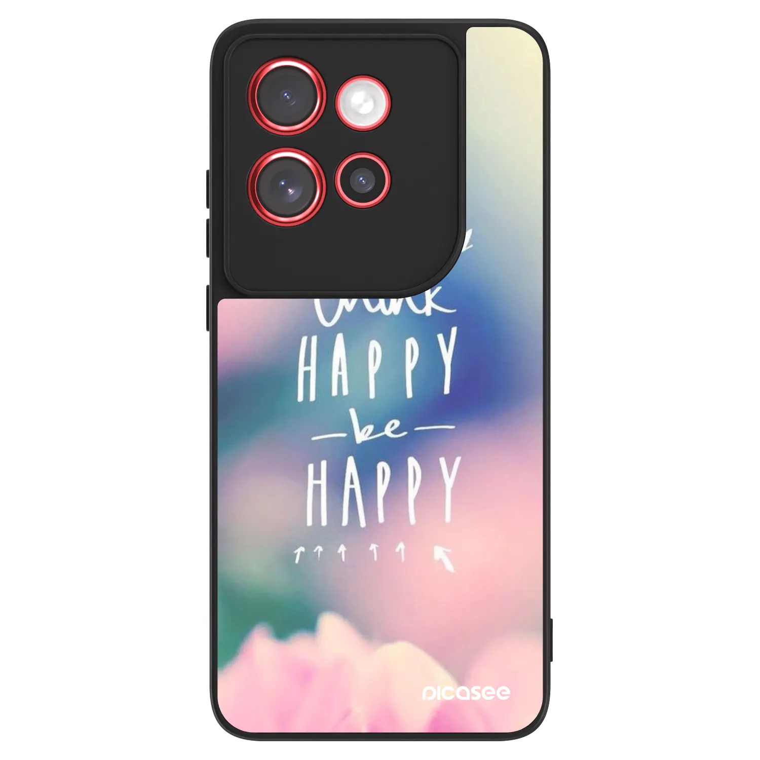 Picasee ULTIMATE CASE pentru Motorola Edge 60 Neo 5G - Think happy be happy