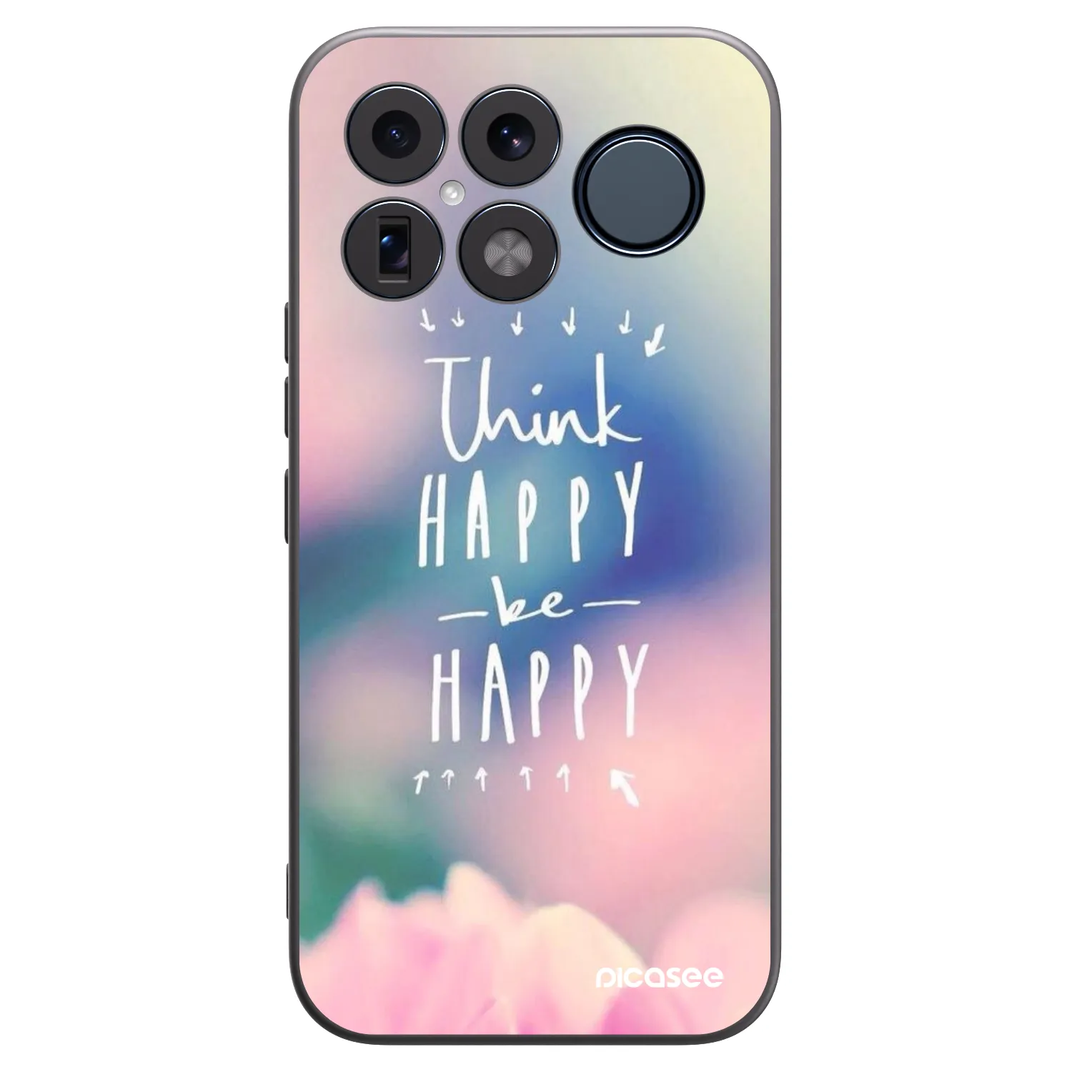 Picasee husă neagră din silicon pentru Xiaomi Poco F8 Ultra - Think happy be happy