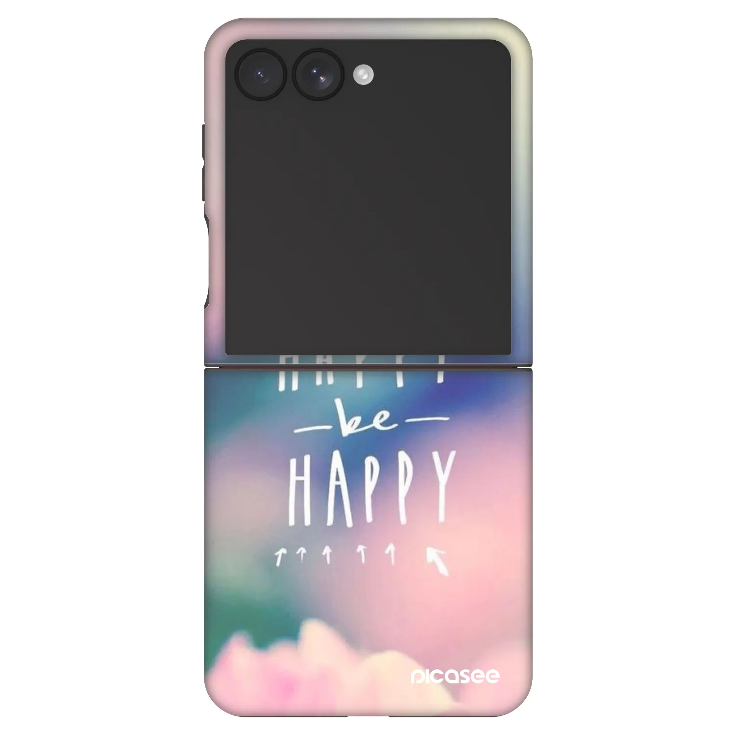 Picasee Fashion Case pentru Samsung Galaxy Z Flip7 5G - Think happy be happy