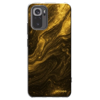 Picasee husă transparentă din silicon pentru Xiaomi Redmi Note 10 - Black