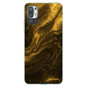 Picasee husă transparentă din silicon pentru Xiaomi Redmi Note 10 5G - Black