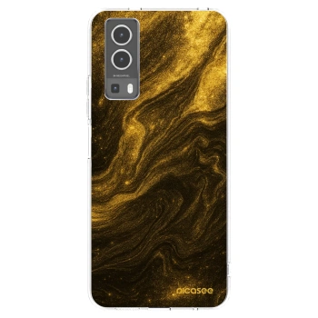 Picasee husă transparentă din silicon pentru Vivo Y72 5G - Black
