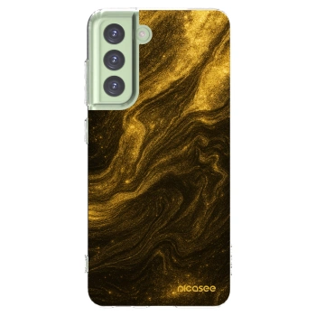 Picasee husă transparentă din silicon pentru Samsung Galaxy S21 FE 5G - Black