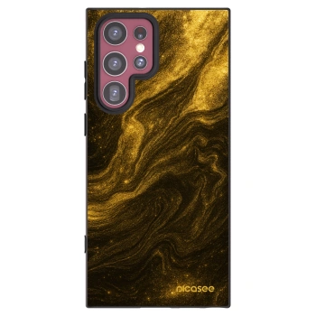 Picasee husă neagră din silicon pentru Samsung Galaxy S22 Ultra 5G - Black