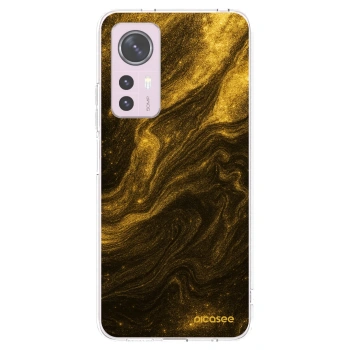 Picasee husă transparentă din silicon pentru Xiaomi 12 - Black