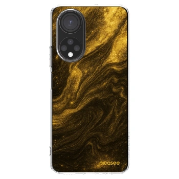Picasee husă transparentă din silicon pentru Honor X7 - Black