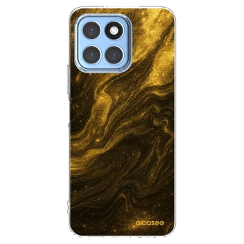 Picasee husă transparentă din silicon pentru Honor X8 5G - Black