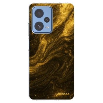 Picasee husă transparentă din silicon pentru Xiaomi Redmi Note 12 Pro 5G - Black