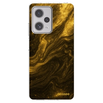 Picasee husă transparentă din silicon pentru Xiaomi Redmi Note 12 Pro+ 5G - Black