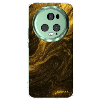 Picasee husă transparentă din silicon pentru Honor Magic5 Pro - Black