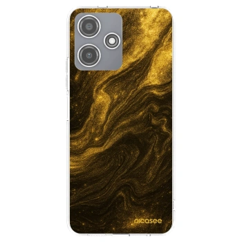 Picasee husă transparentă din silicon pentru Xiaomi Redmi 12 5G - Black