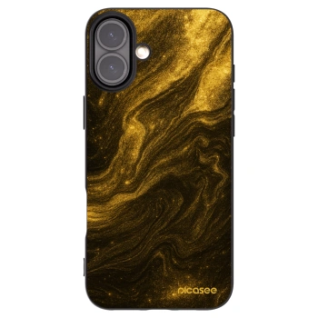 Picasee husă neagră din silicon pentru Apple iPhone 16 Plus - Black