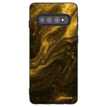 Picasee husă neagră din silicon pentru Samsung Galaxy S10 G973 - Black
