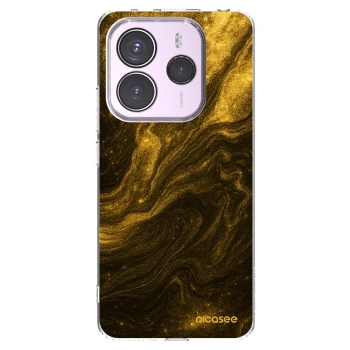 Picasee husă transparentă din silicon pentru Xiaomi Redmi Note 14 5G - Black