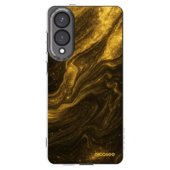 Picasee husă transparentă din silicon pentru Samsung Galaxy S25 Edge 5G - Black