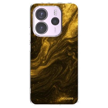 Picasee husă transparentă din silicon pentru Xiaomi Redmi Note 14 4G - Black