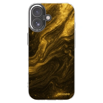 Picasee husă transparentă din silicon pentru Apple iPhone 17 - Black