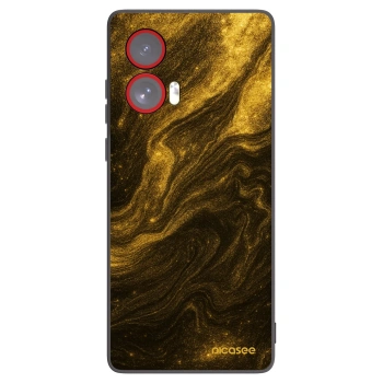 Picasee husă neagră din silicon pentru Motorola Edge 50 Fusion - Black