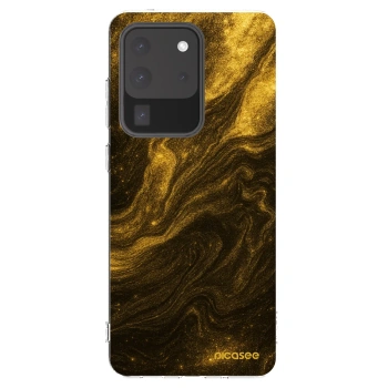 Picasee husă transparentă din silicon pentru Samsung Galaxy S20 Ultra 5G G988F - Black