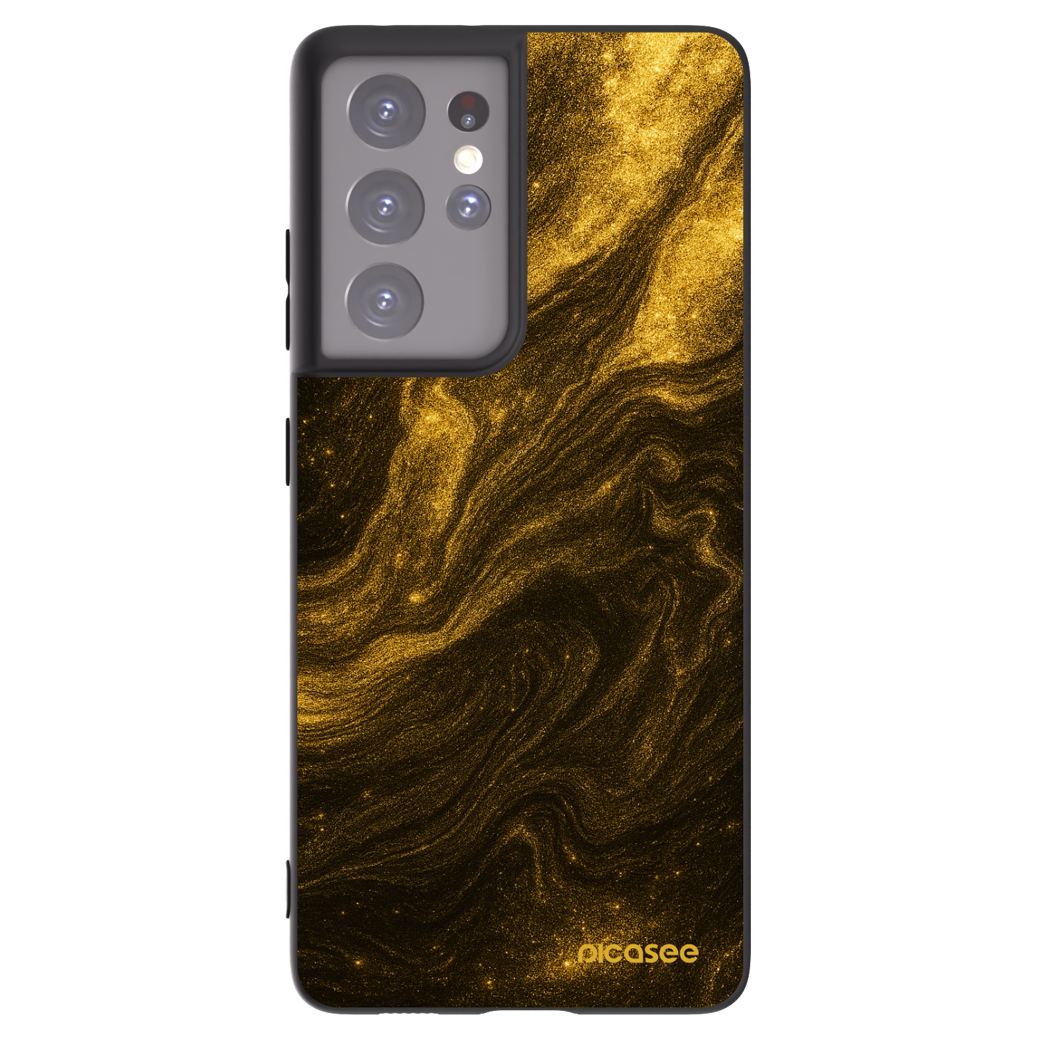 Picasee husă neagră din silicon pentru Samsung Galaxy S21 Ultra 5G G998B - Black
