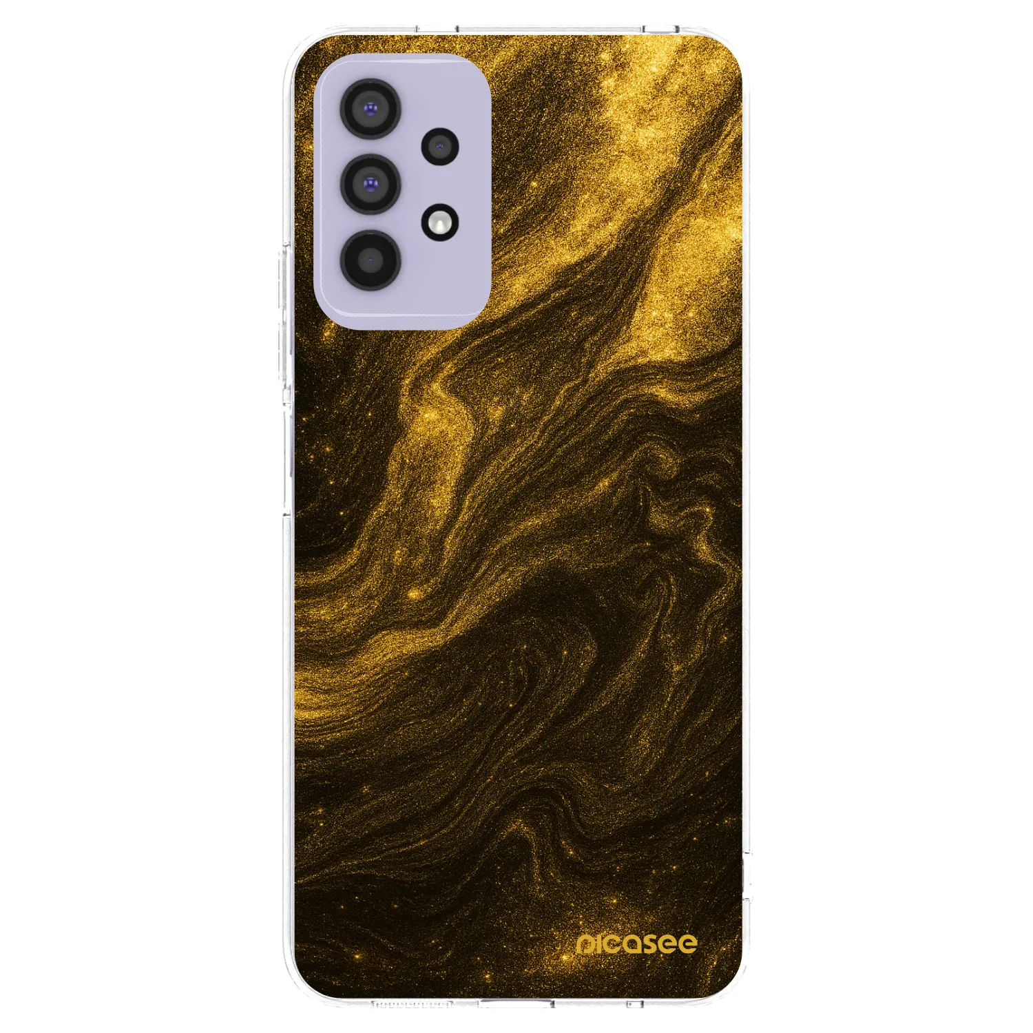 Picasee husă transparentă din silicon pentru Samsung Galaxy A32 4G SM-A325F - Black