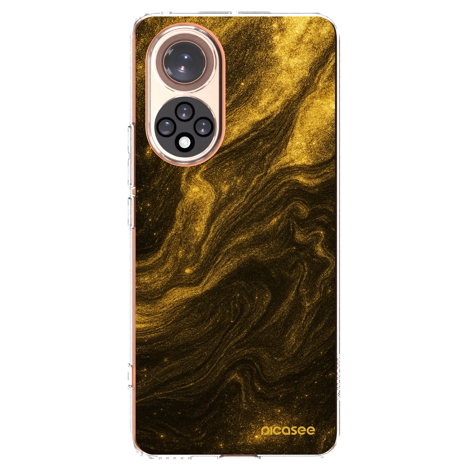 Picasee husă transparentă din silicon pentru Huawei Nova 9 - Black