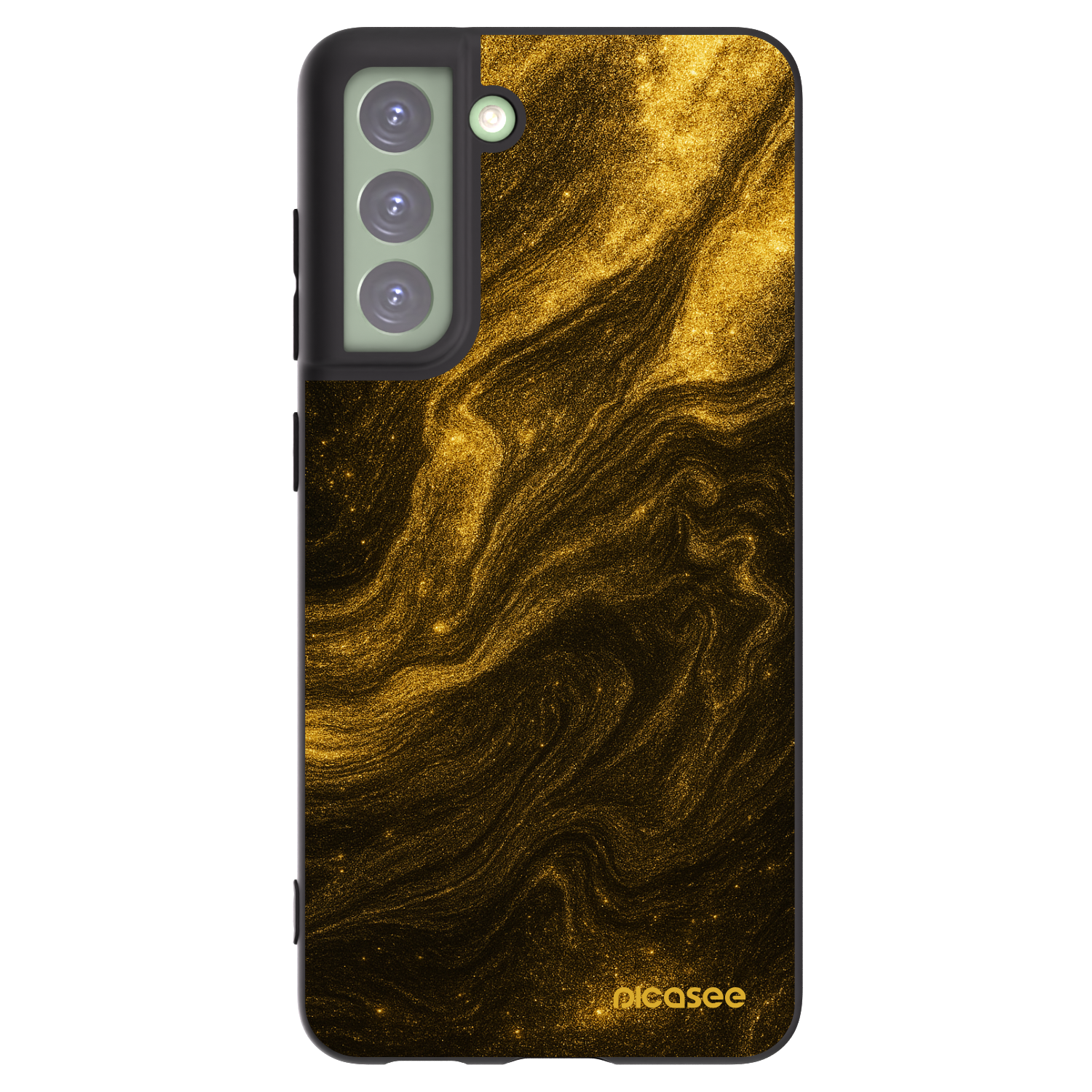 Picasee husă neagră din silicon pentru Samsung Galaxy S21 FE 5G - Black