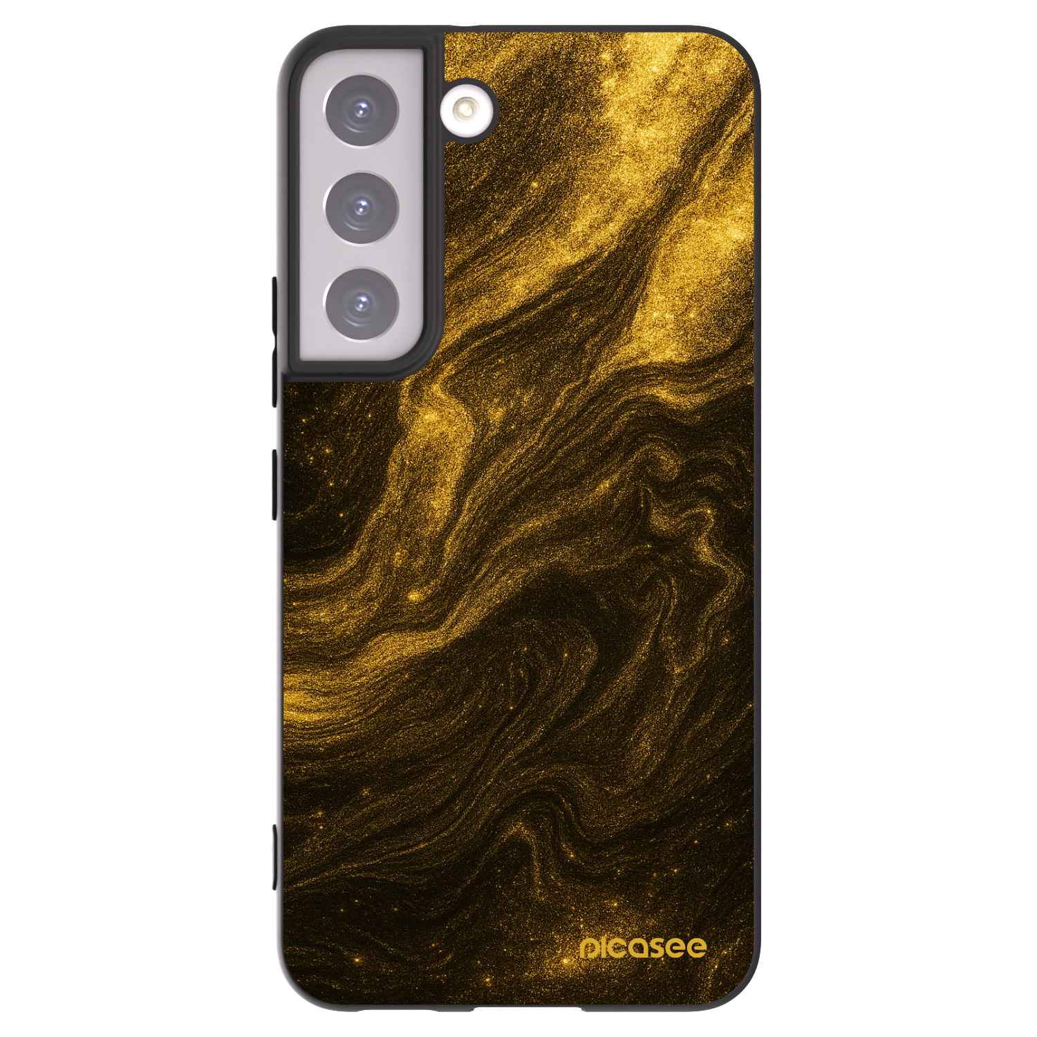 Picasee husă neagră din silicon pentru Samsung Galaxy S22 5G - Black