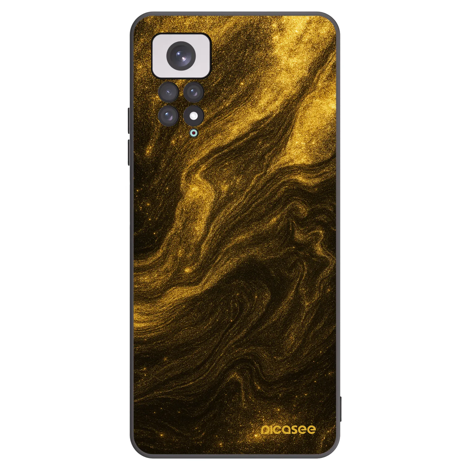 Picasee husă neagră din silicon pentru Xiaomi Redmi Note 11 - Black