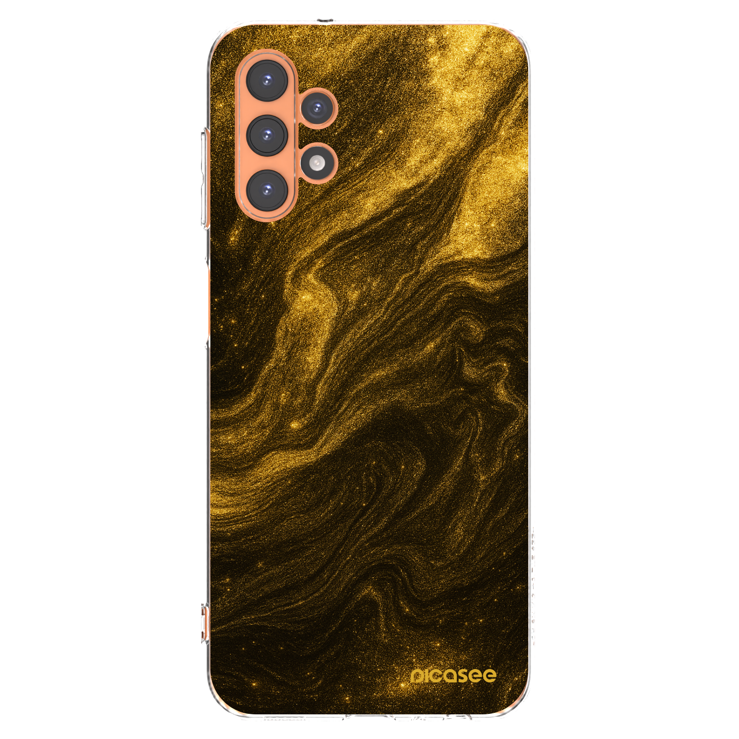 Picasee husă transparentă din silicon pentru Samsung Galaxy A13 4G A135 - Black