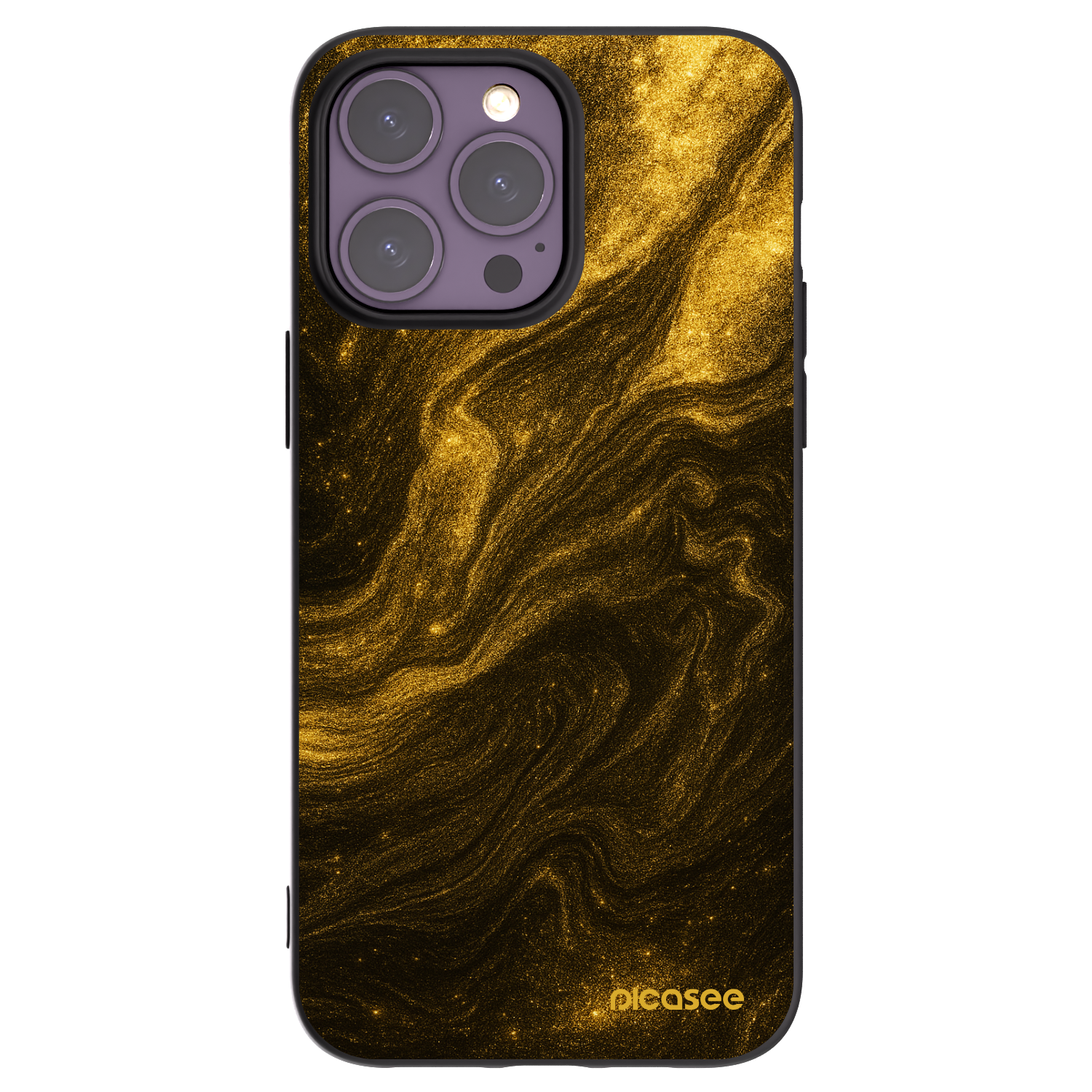 Picasee husă neagră din silicon pentru Apple iPhone 14 Pro Max - Black