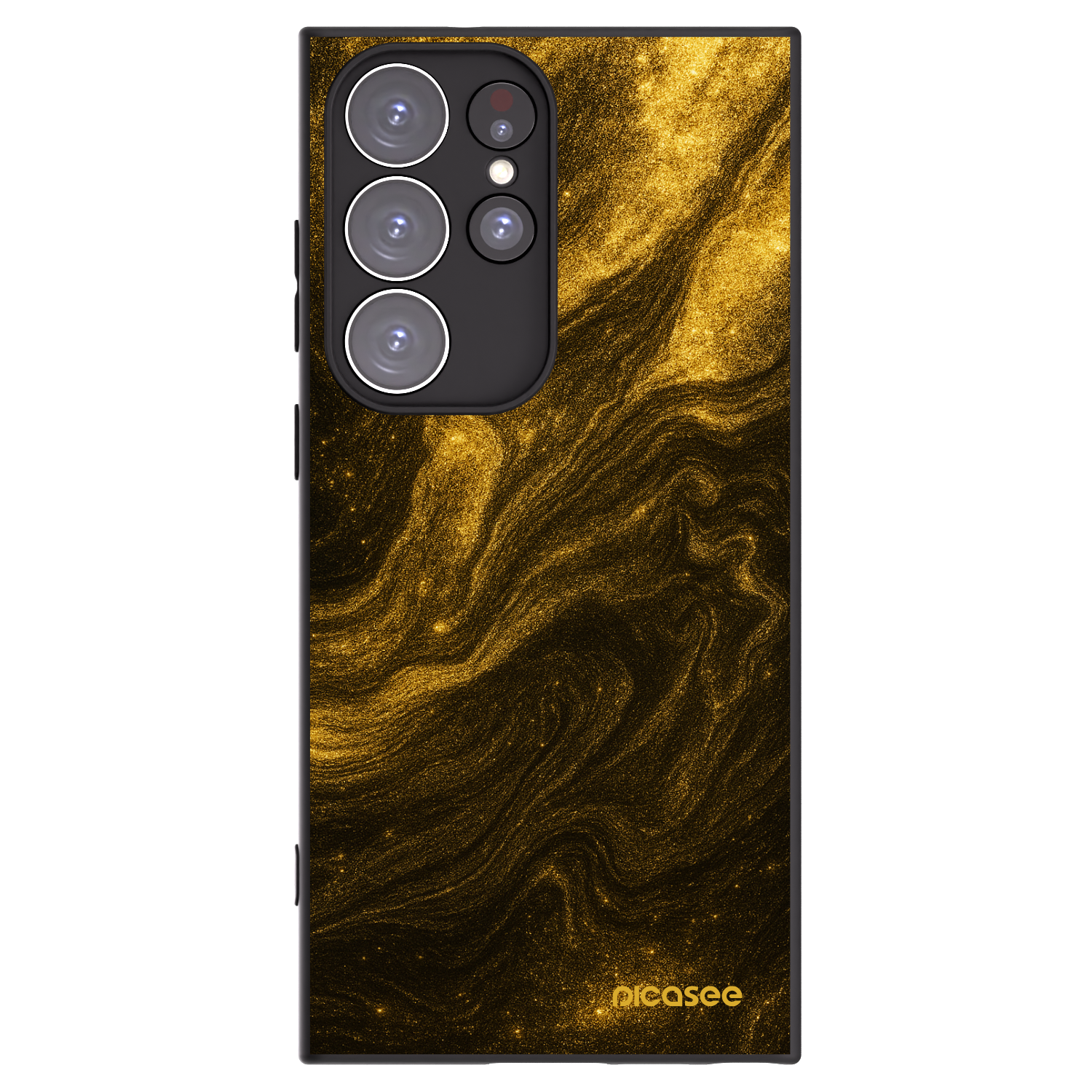 Picasee husă neagră din silicon pentru Samsung Galaxy S23 Ultra 5G - Black