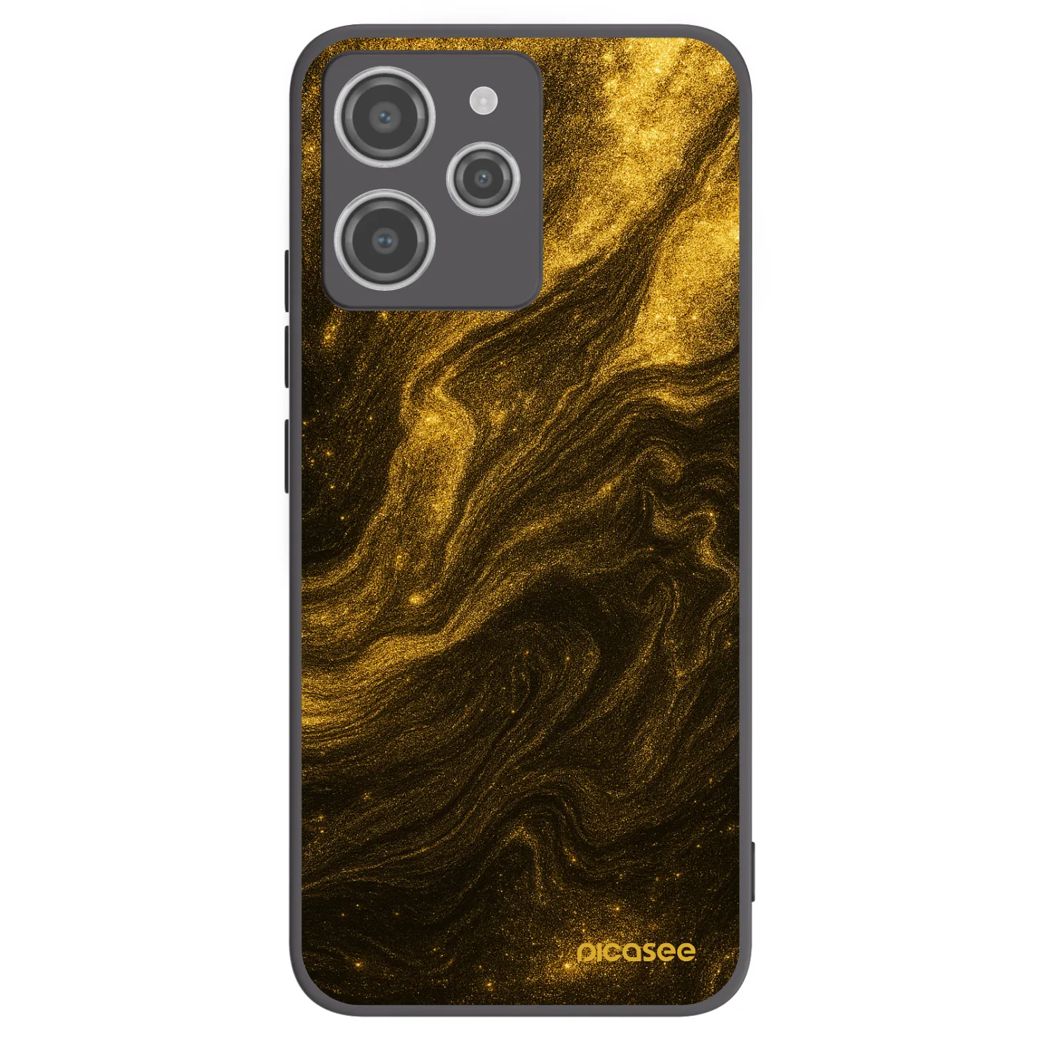 Picasee husă neagră din silicon pentru Xiaomi Redmi 12 4G - Black