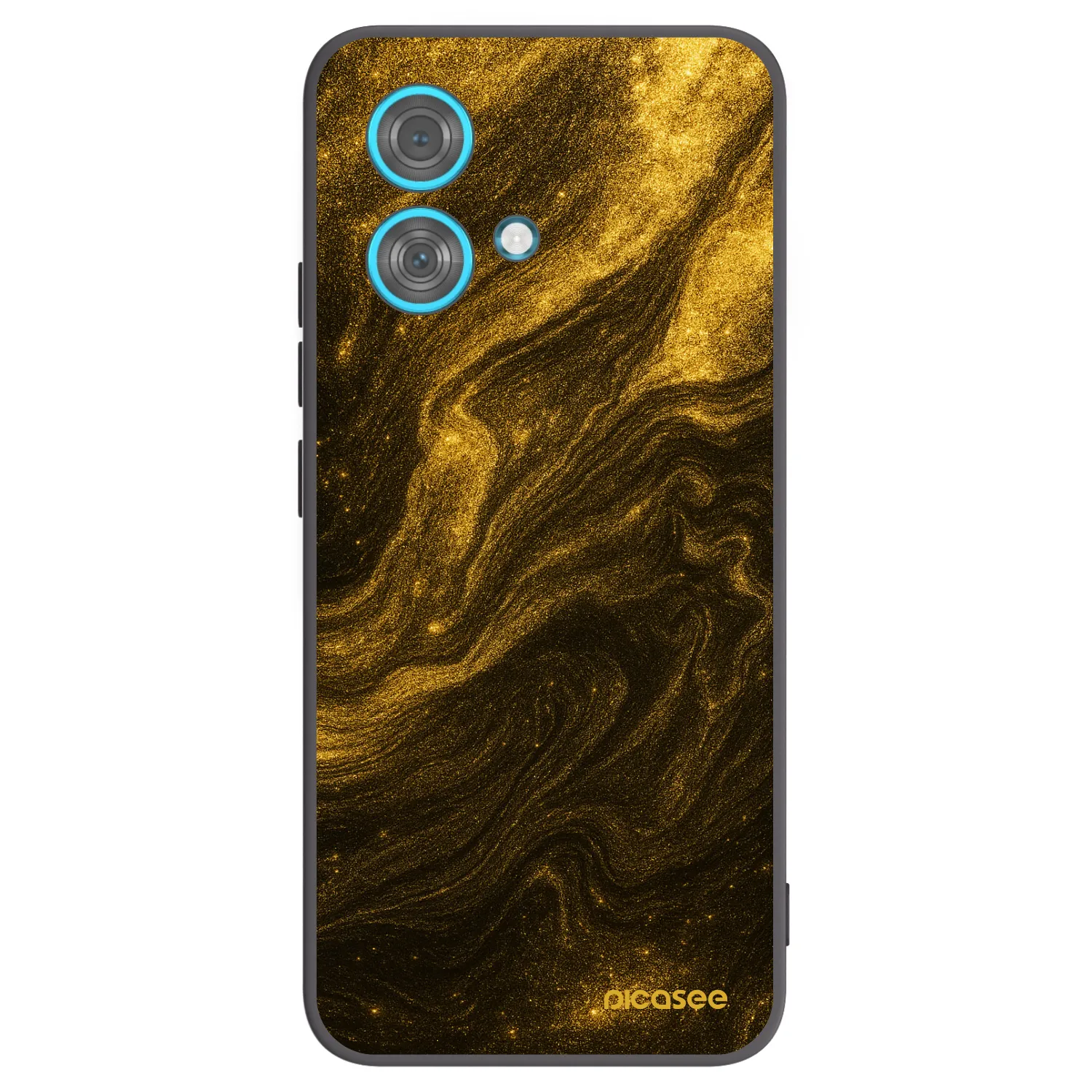 Picasee husă neagră din silicon pentru Motorola Edge 40 Neo - Black