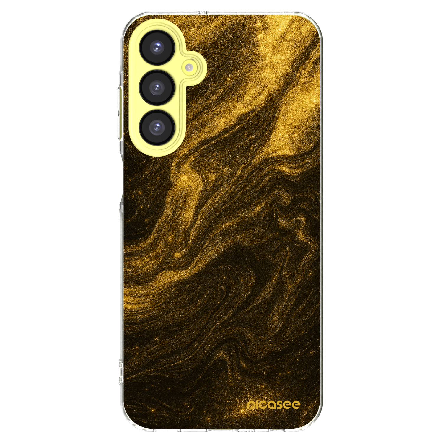 Picasee husă transparentă din silicon pentru Samsung Galaxy A25 A256B 5G - Black