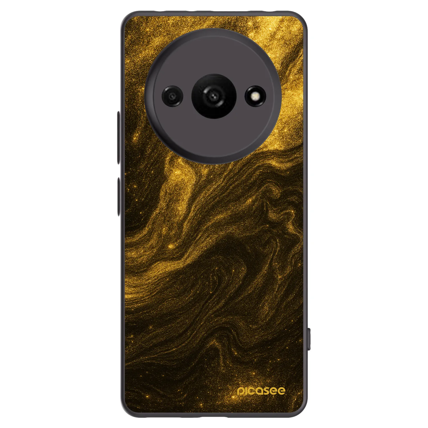 Picasee husă neagră din silicon pentru Xiaomi Redmi A3 - Black