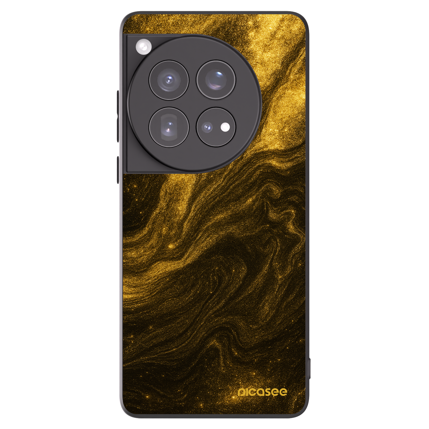 Picasee husă neagră din silicon pentru OnePlus 12 5G - Black