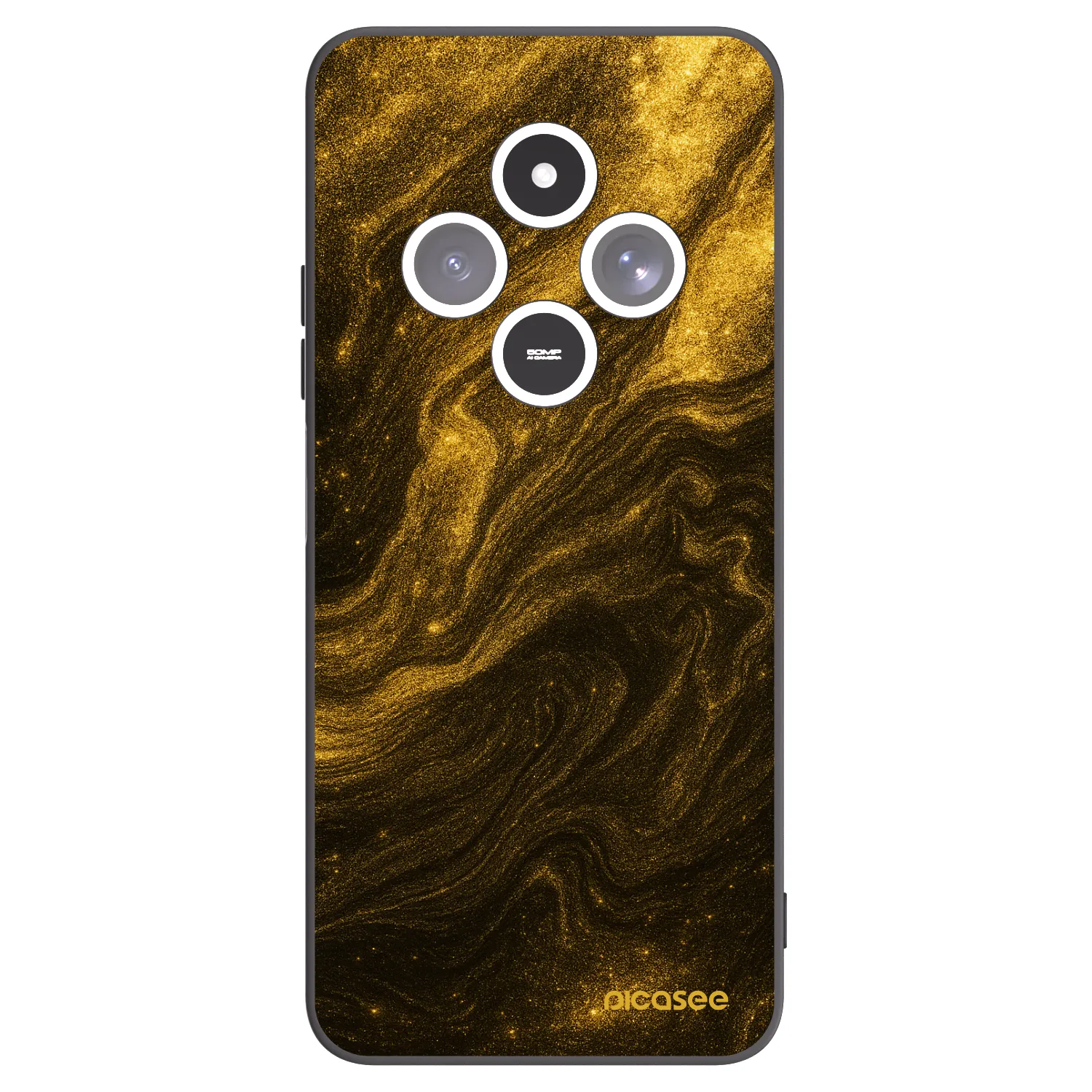 Picasee husă neagră din silicon pentru Xiaomi Redmi 14C - Black