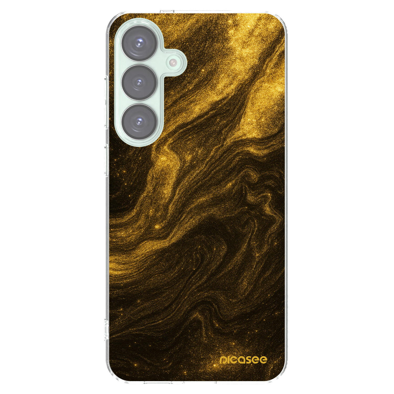Picasee husă transparentă din silicon pentru Samsung Galaxy S25+ 5G - Black