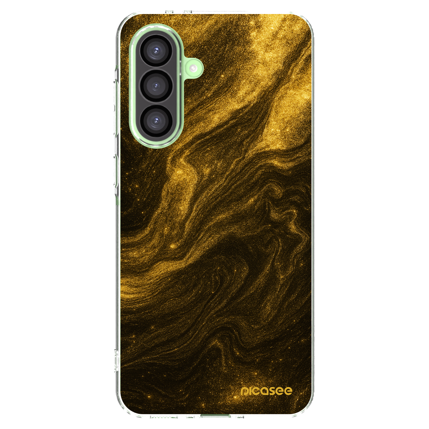 Picasee husă transparentă din silicon pentru Samsung Galaxy A26 5G A266B - Black