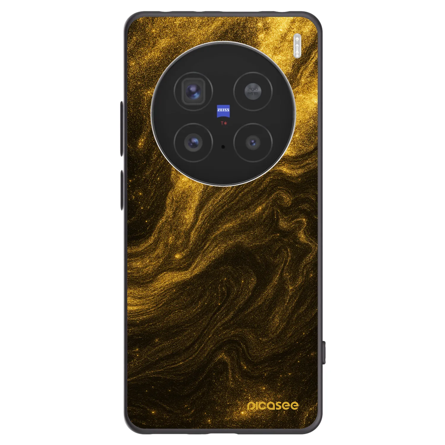 Picasee husă neagră din silicon pentru Vivo X200 Pro - Black