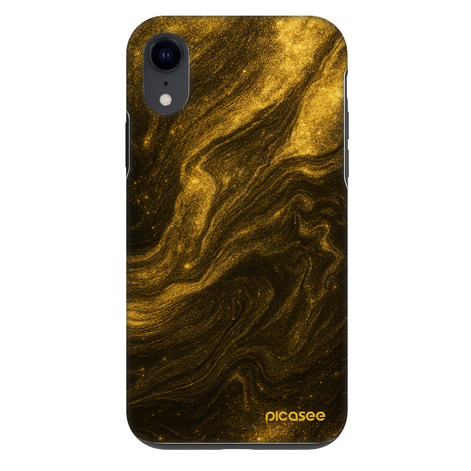 Picasee Fashion Case pentru Apple iPhone XR - Black
