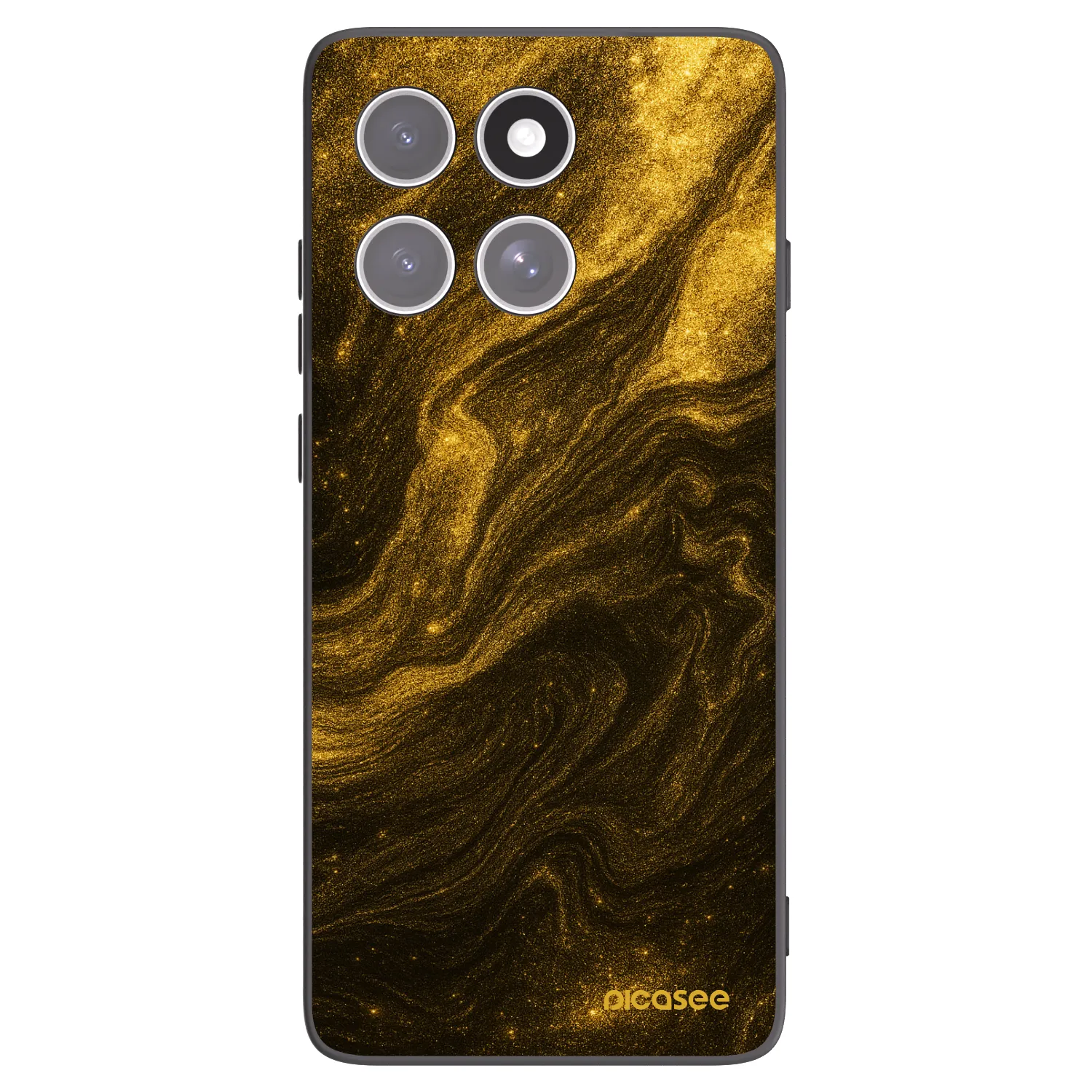 Picasee husă neagră din silicon pentru Motorola Edge 60 Fusion - Black
