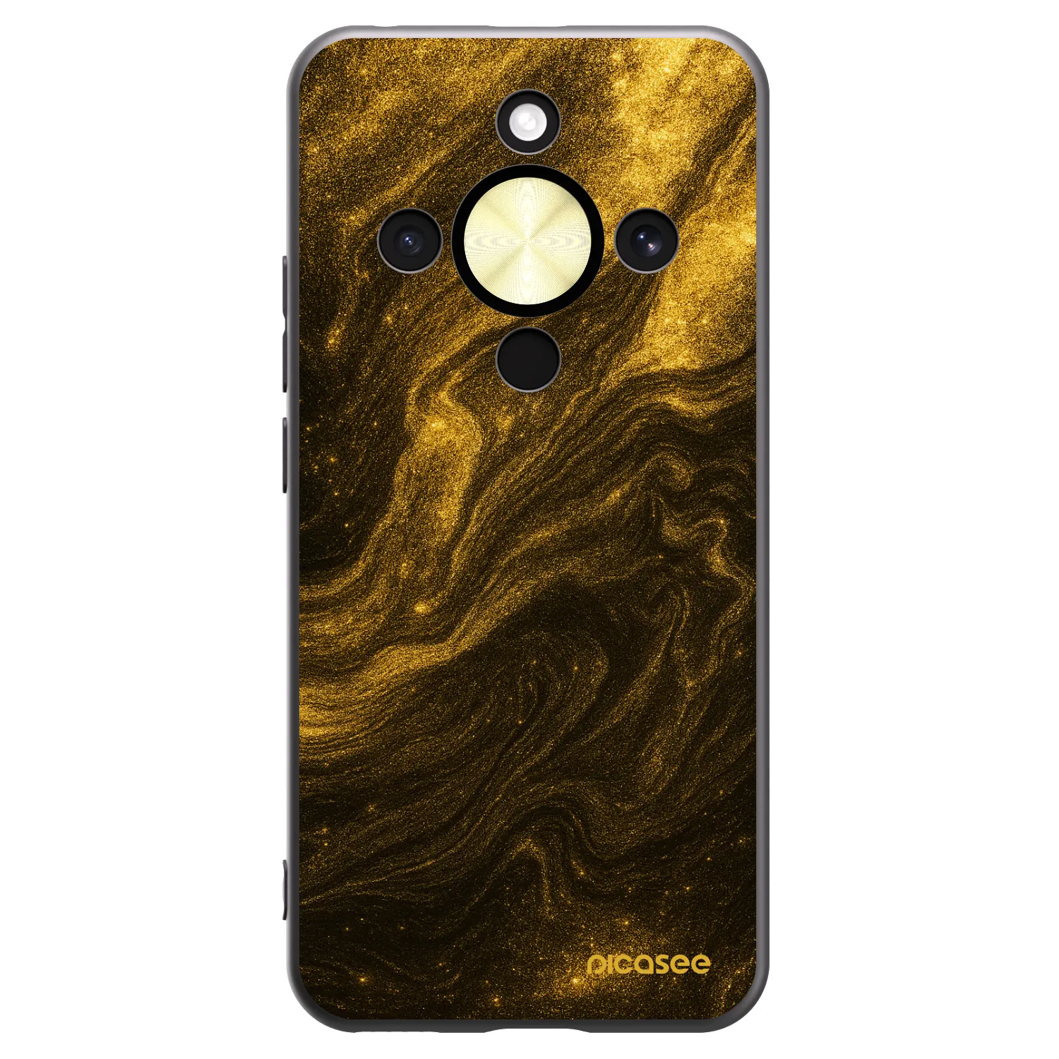 Picasee husă neagră din silicon pentru Honor Magic8 Lite 5G - Black