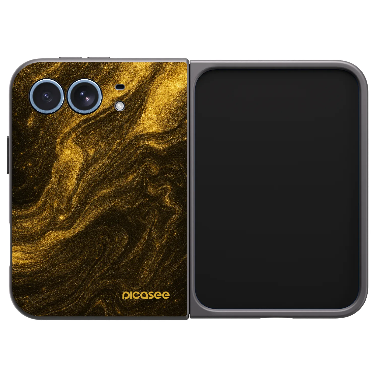 Picasee husă neagră din silicon pentru Apple iPhone Duo - Black