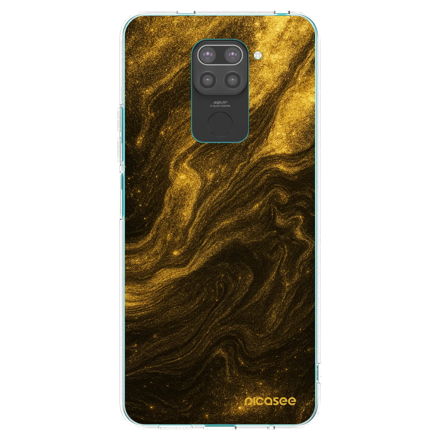 Picasee husă neagră din silicon pentru Xiaomi Redmi Note 9 - Black