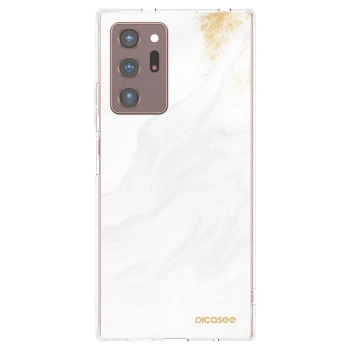 Picasee husă transparentă din silicon pentru Samsung Galaxy Note 20 Ultra - White