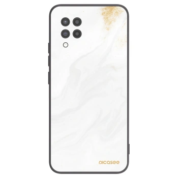 Picasee husă neagră din silicon pentru Samsung Galaxy A42 A426B - White